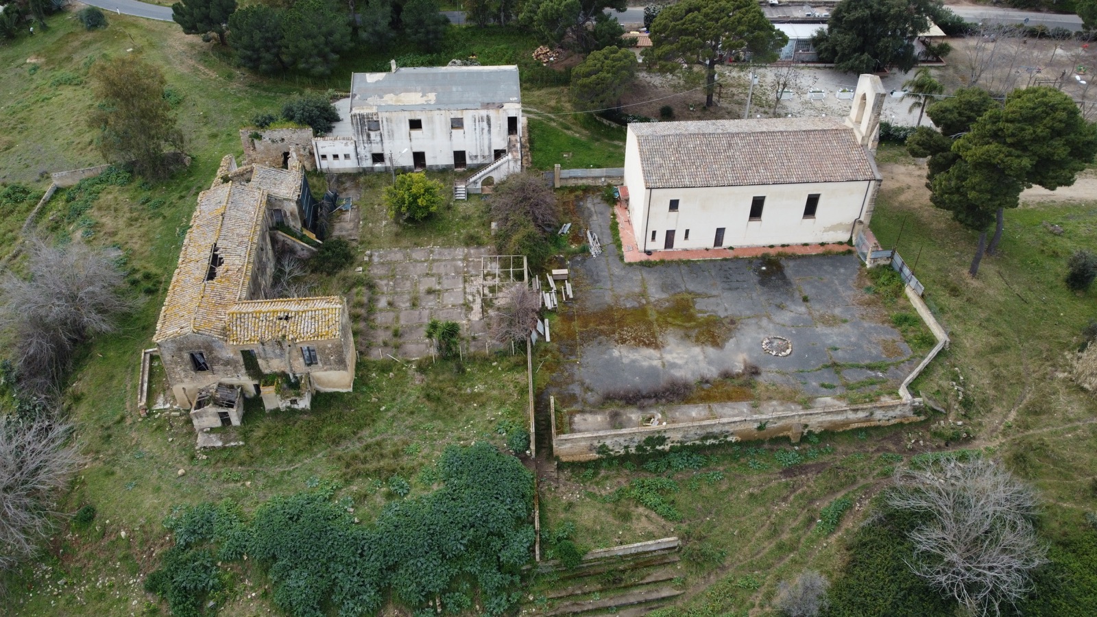 Vista aerea del bosco